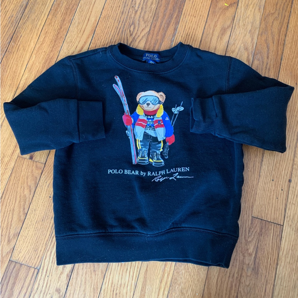 Ralph Lauren Toddler Black Sweatshirt